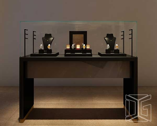 DG Showcase Luxury Jewelry Display Showcase Customized Fancy Shop Counter Design 1