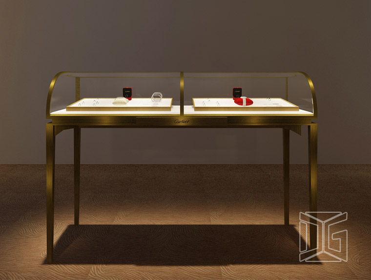 Stainless Steel Jewelry Showcase for Sale