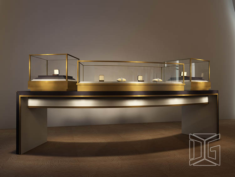 High End Countertop Jewelry Sit Down Display