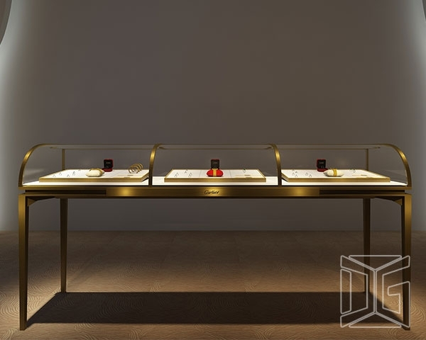 DG Showcase Πολυτελής Βιτρίνα Κοσμημάτων για Εμπορικό Κέντρο 1