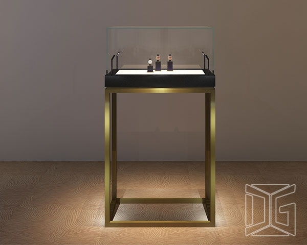 DG Showcase Stainless Steel Jewelry Display Cabinet Retail Showcase Manufacturer 1