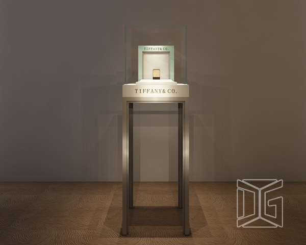 DG Showcase Brugerdefineret Smykkedisplayskab Fancy Shop Counter Design 1