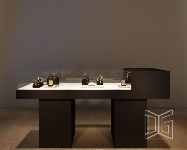 DG Showcase Jewelry display showcase Jewellery Showroom Furniture Fashin Interior Design 1