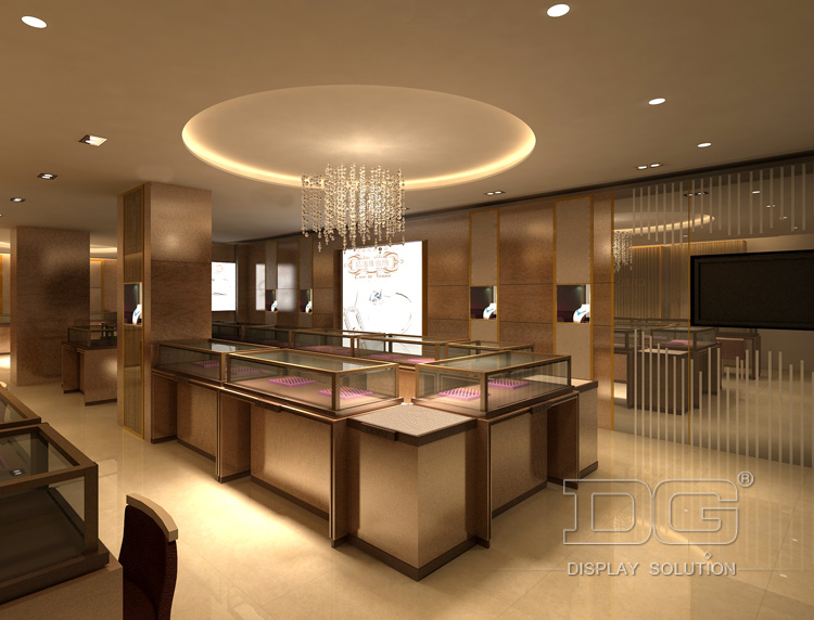  Νέα διακόσμηση καταστήματος κοσμημάτων μόδας Superior Design 