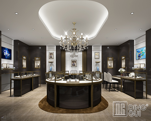 DG Showcase Jewelry Display Cabinet Furniture Showcase Profession Design 5