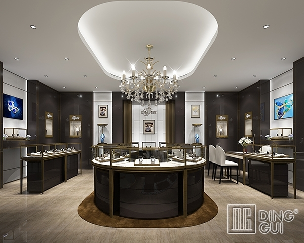 DG Showcase Jewelry Display Cabinet Furniture Showcase Profession Design 1
