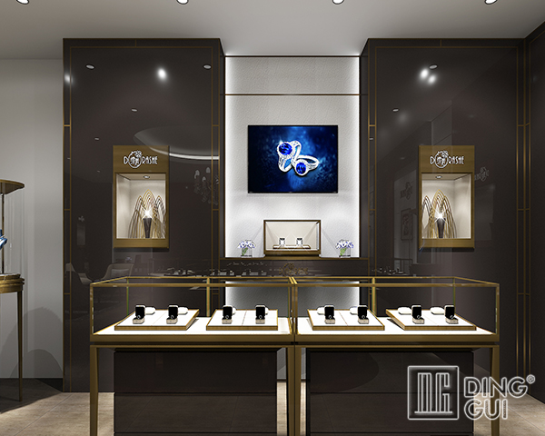 DG Showcase Jewelry Display Cabinet Furniture Showcase Profession Design 6