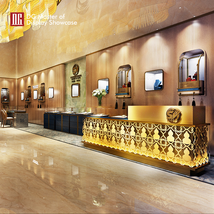 DG Showcase Kreativ Smykkebutik Display Showcase Unikke Hot Sale Skabe 7