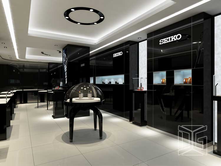  Vitrína a pult klenotníctva 