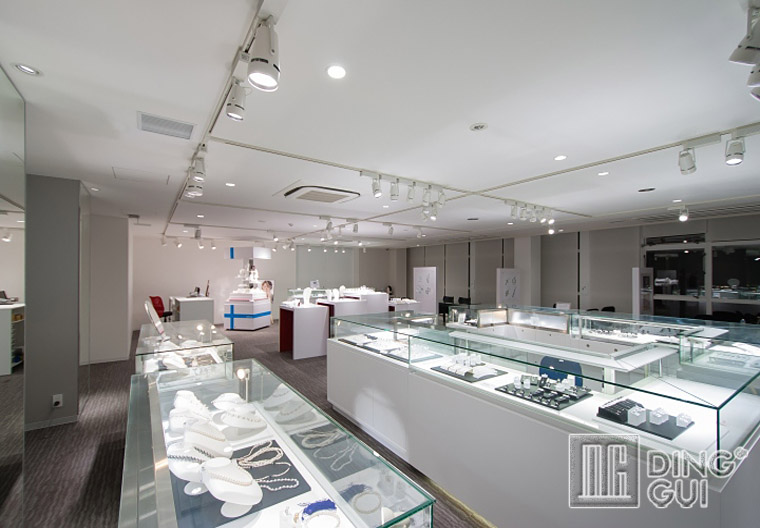 DG Showcase tilpasset smykkebutik display showcase til salg 6