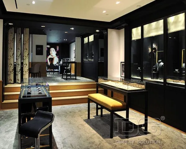 DG Showcase Jewelry Store Display Showcase Latest Creative Window Design 1