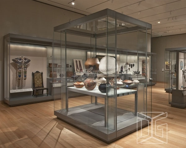 DG Showcase High End Muesem Display Cabinets Wall Mounted For Collectible 1