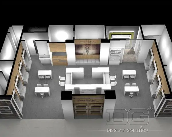 DG Display Showcase | creative Optical Showcase company quality assurance 2