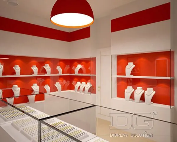 DG Showcase Luxury Counter Showcase Ring and Earring Display For Sale 1