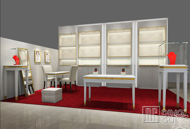 DG Showcase New fashion retail jewelry display showcase for sale 4