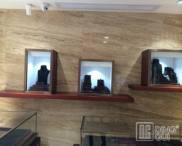 DG Showcase natatanging modernong tindahan ng alahas display showcase mataas na kalidad ng cabinet tagagawa 1