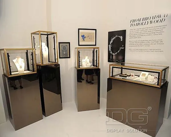 DG Showcase Manufacturer Portable Jewellery Display Cabinets For Sale 1