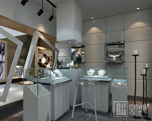 DG Showcase Customized High End Jewellery Showcase Display Cabinet Luxury Design 6