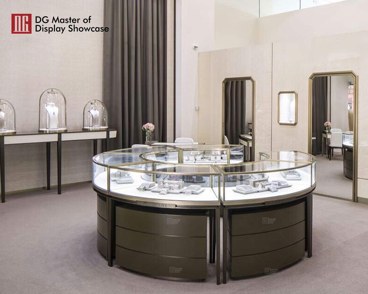 Custom wholesale jewelry display cases supplier Manufacturer | DG Display Showcase 8