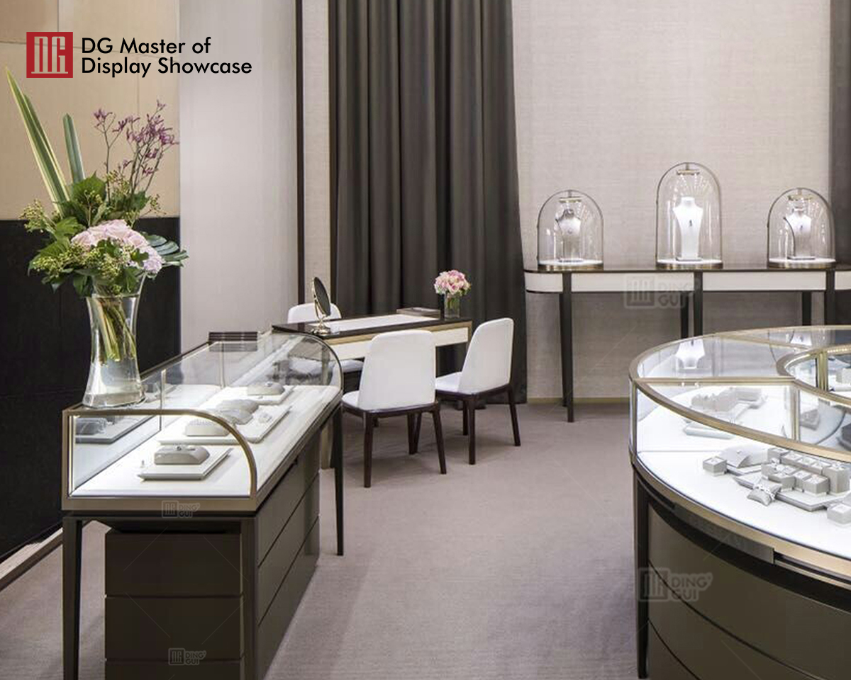Custom wholesale jewelry display cases supplier Manufacturer | DG Display Showcase 10