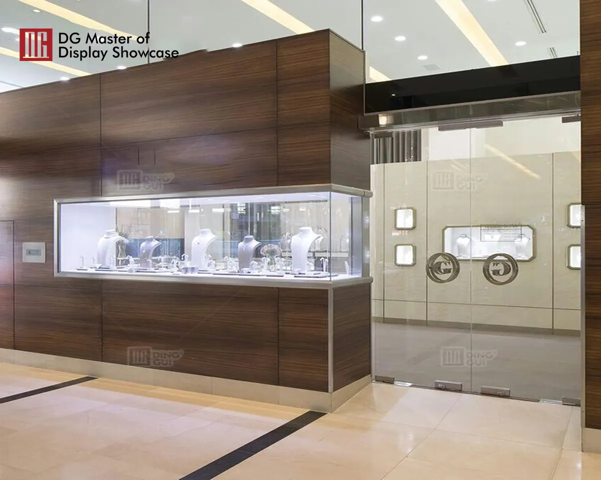 Custom wholesale jewelry display cases supplier Manufacturer | DG Display Showcase 5