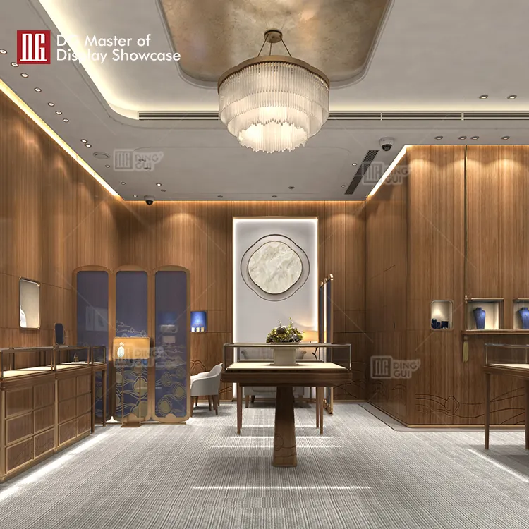 Custom jewellery showcase company Manufacturer | DG Display Showcase 2