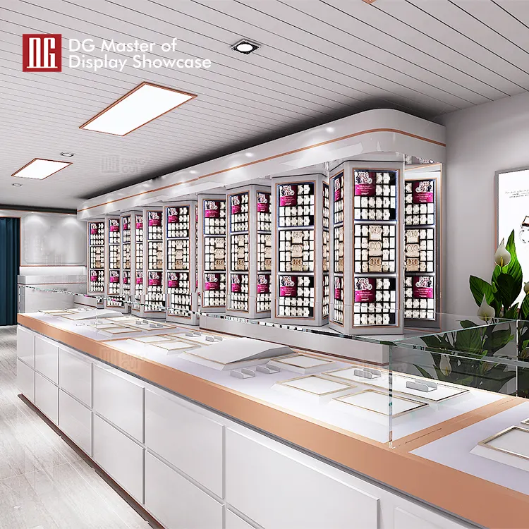 top jewellery showroom designs manufacturer | DG Display Showcase 4
