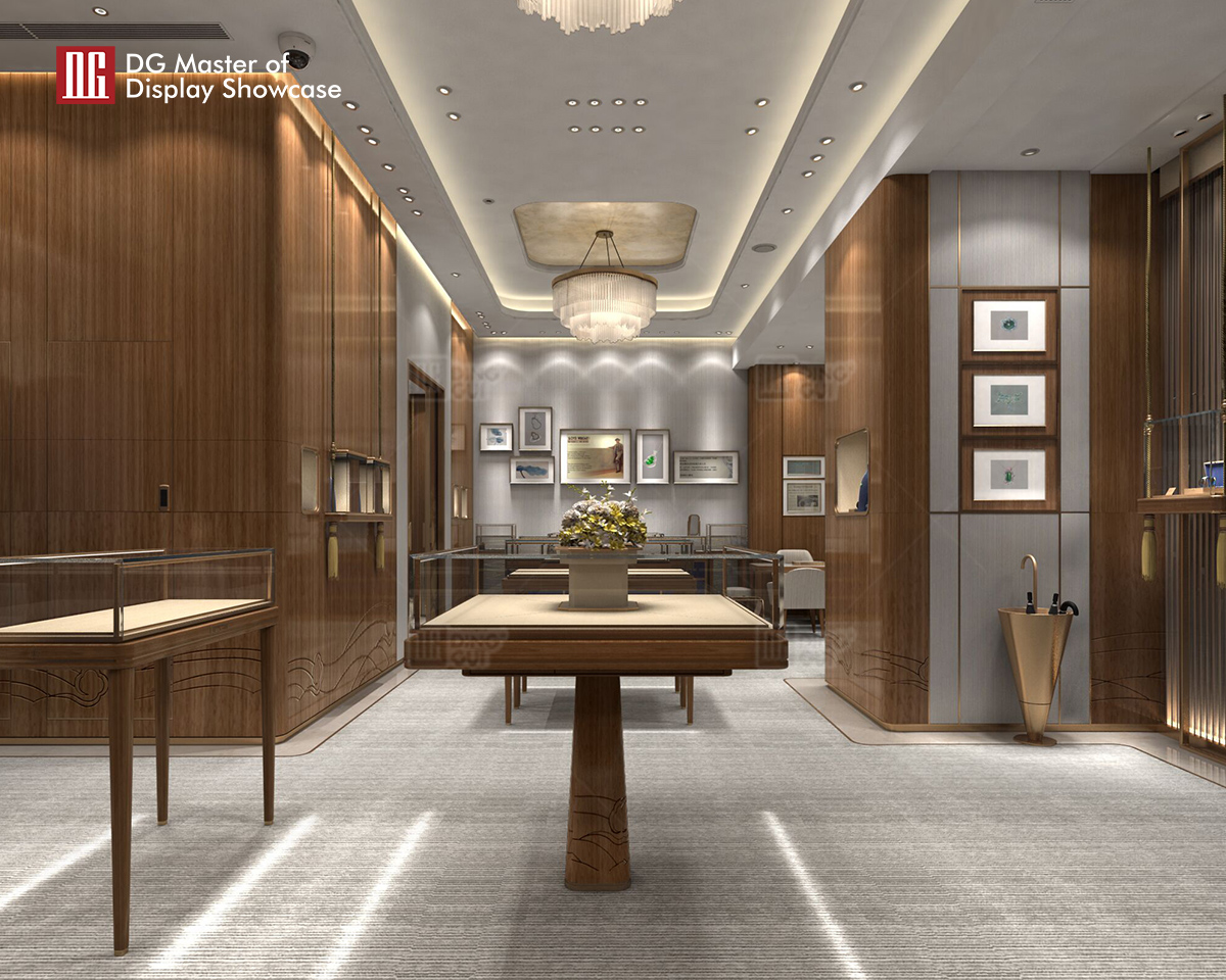 DG Showcase Luksus smykkemontre til salg 8