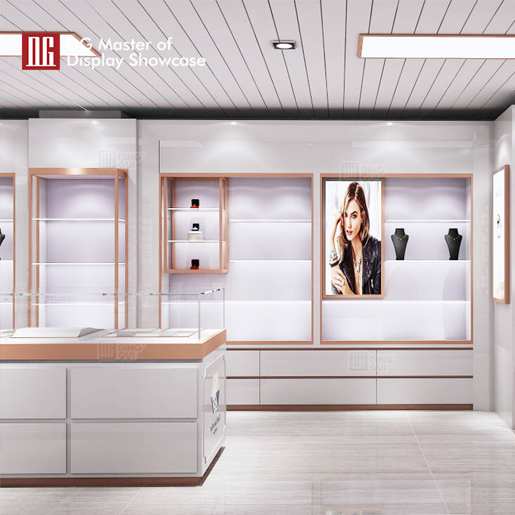 top jewellery showroom designs manufacturer | DG Display Showcase 7