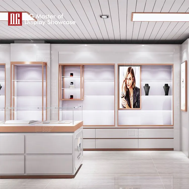 top jewellery showroom designs manufacturer | DG Display Showcase 5