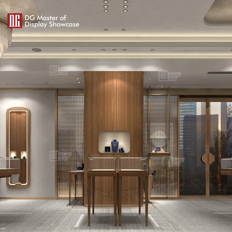 Custom jewellery showcase company Manufacturer | DG Display Showcase 5