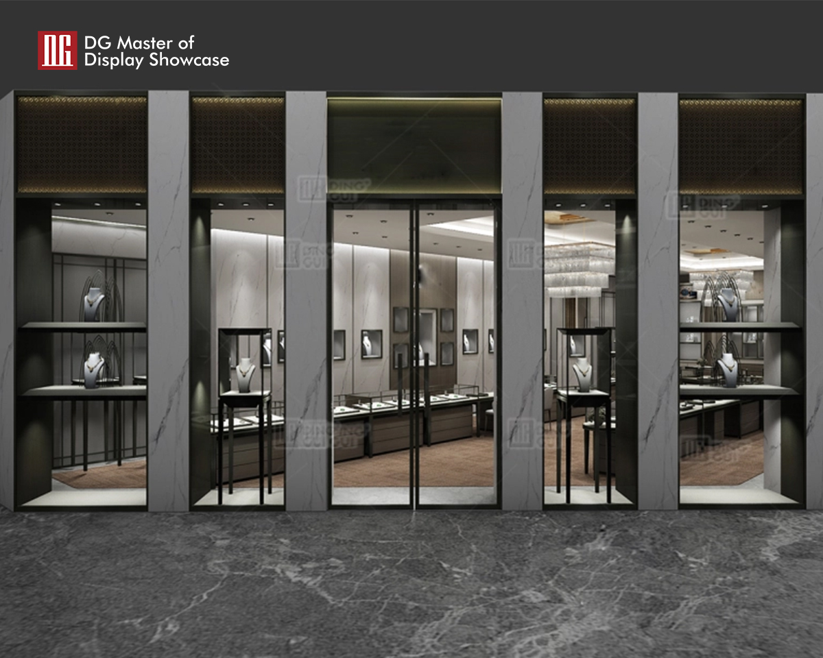 DG Showcase Hot Selling Luxury Jewellery Counter Design for Jewelry Shop display 6