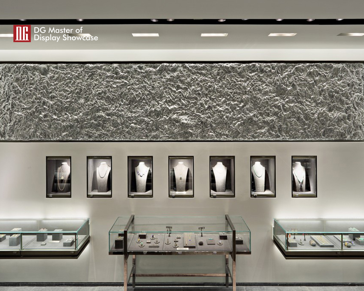 DG Showcase High end luxury jewelry display counter modern design showcase 10