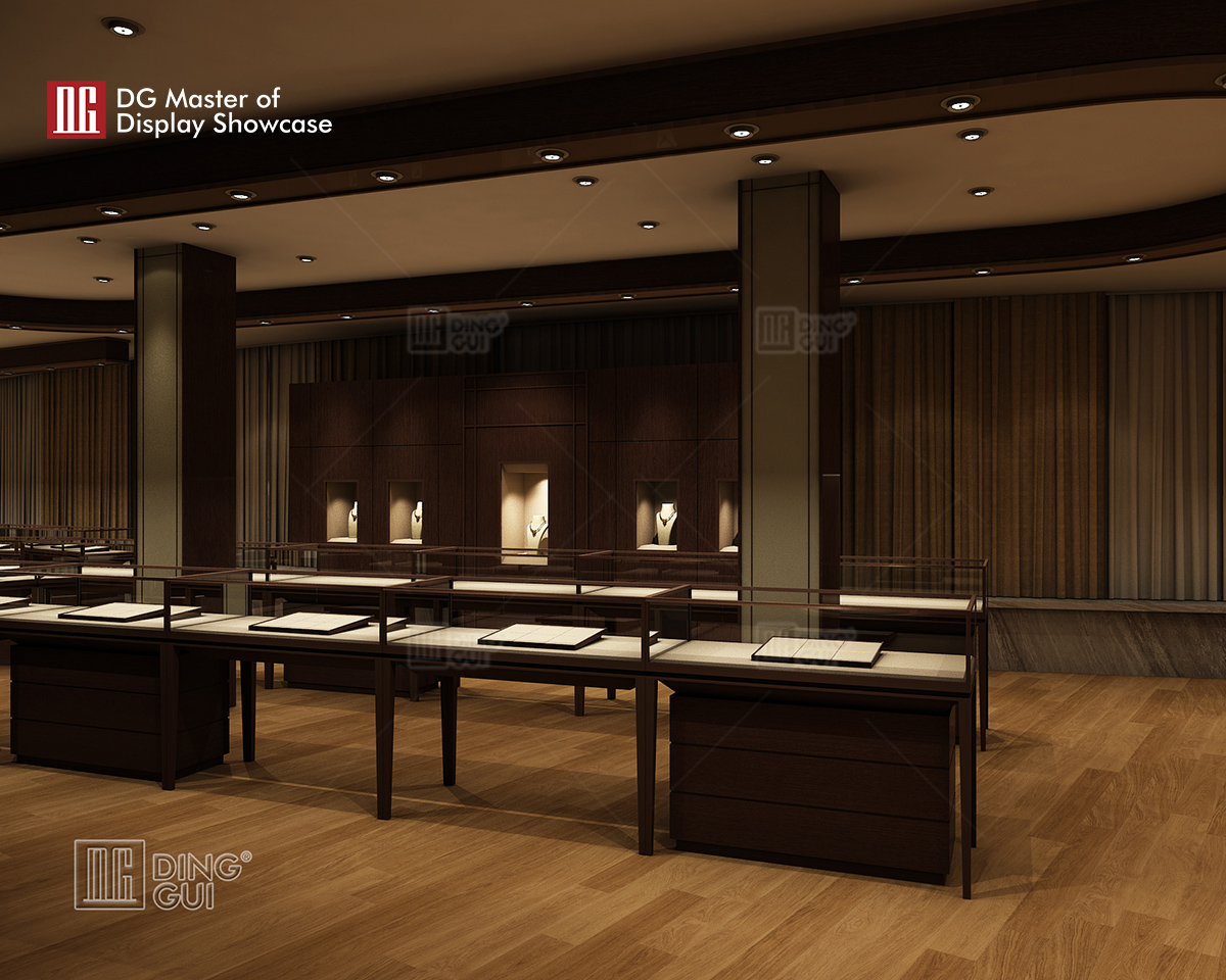 DG showcase high-end luxury jewelry display cabinet display case shopping mall pampalamuti 10