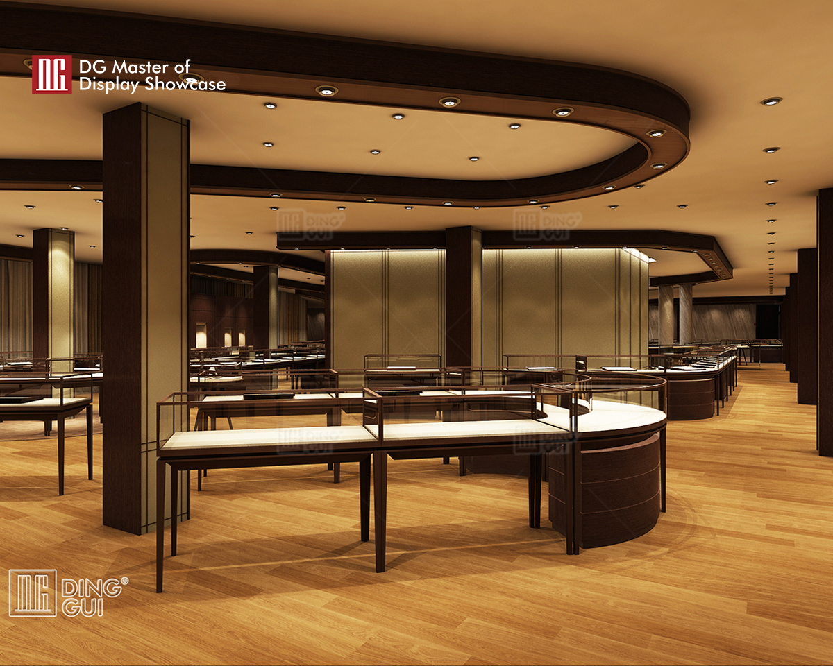 DG showcase high-end luxury jewelry display cabinet display case shopping mall pampalamuti 9