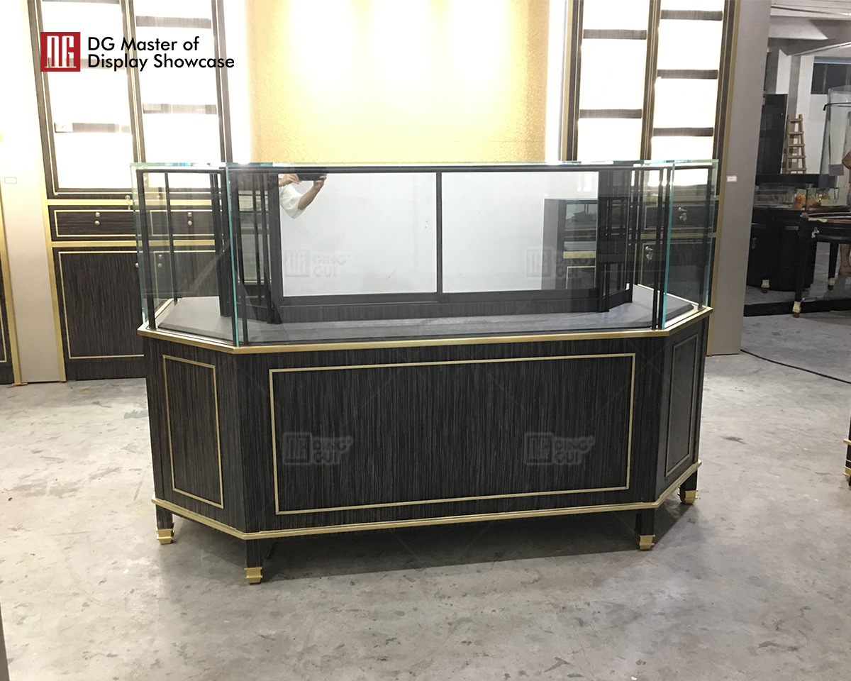 DG Showcase high-end luxury jewelry display cabinet quality counter showcase From China 10