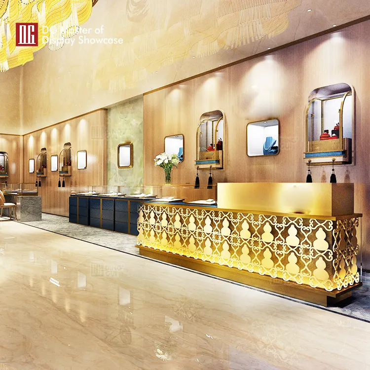 top jewellery retail shop design supplier | DG Display Showcase 5