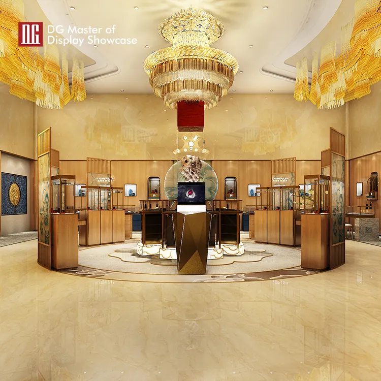 top jewellery retail shop design supplier | DG Display Showcase 2
