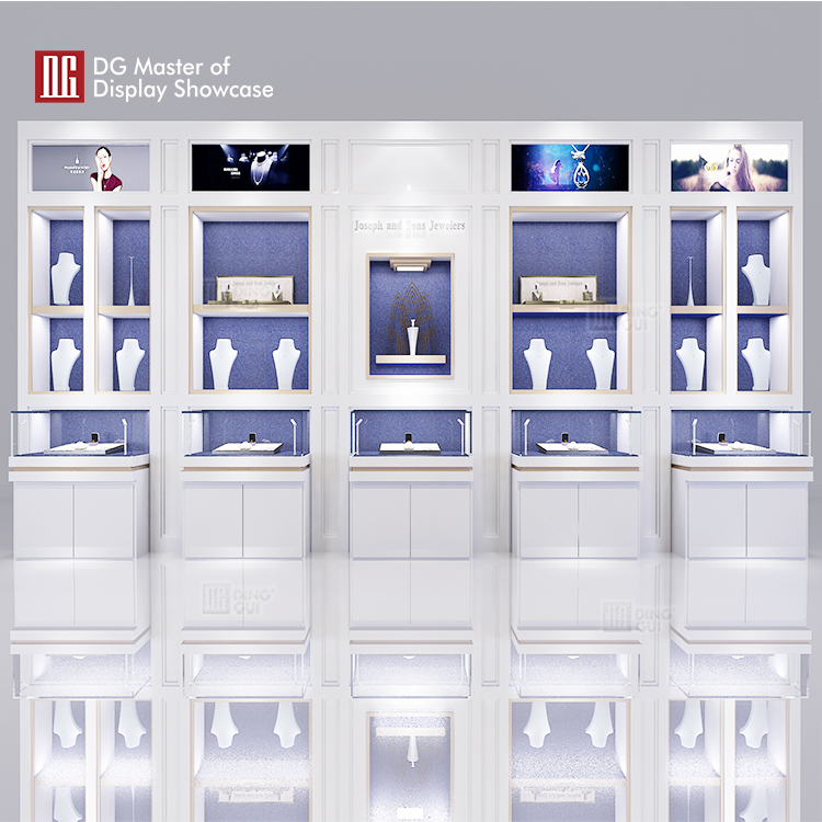 bepoke jewelry displays wholesale top brand | DG Display Showcase 8