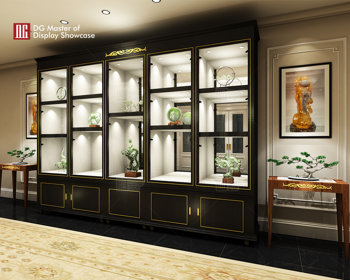 DG Showcase πολυτελές κοσμηματοπωλείο βιτρίνα σχεδιασμού βιτρίνα κοσμηματοπωλείου βιτρίνα 10