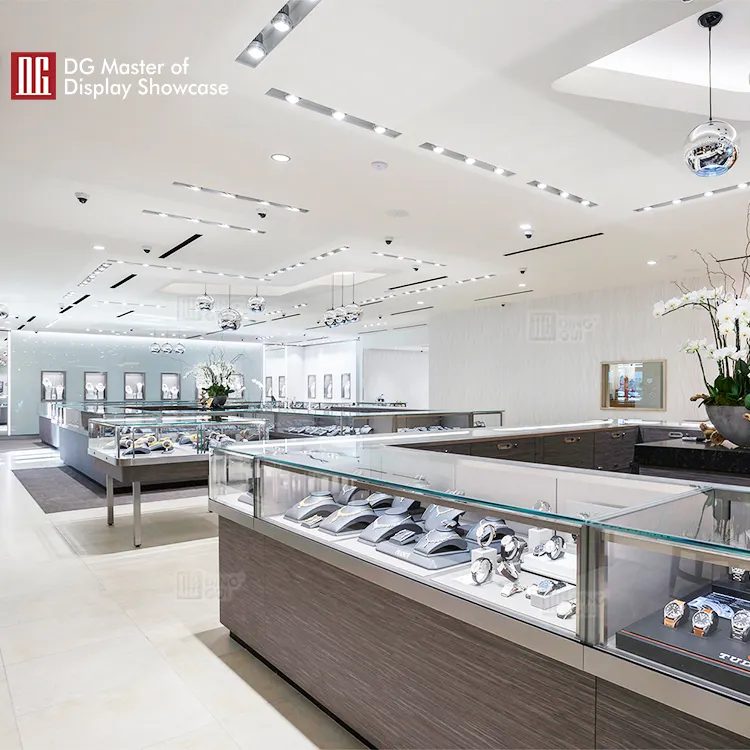 DG Display Showcase | bepoke jewellery display cabinet top brand 3