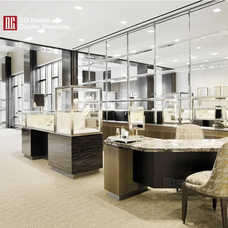 DG Display Showcase | bepoke jewellery display cabinet top brand 5