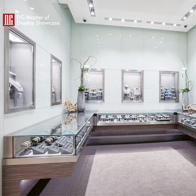 DG Display Showcase | bepoke jewellery display cabinet top brand 2
