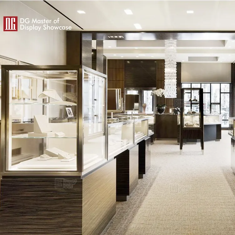 DG Display Showcase | bepoke jewellery display cabinet top brand 4