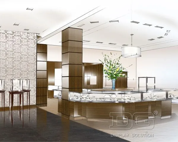 DG Showcase Taberna Gemmarum Luxuriosarum Summae Classis Vitrina Vitrinae Designatae Fabricator Vitrinae Personalisatae 1