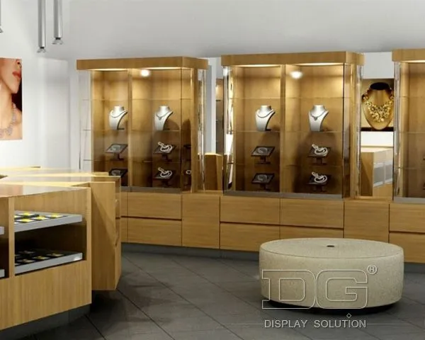DG Showcase Nuovo arrivo Vetrina per esposizione di gioielli di lusso Produttore dalla Cina 1
