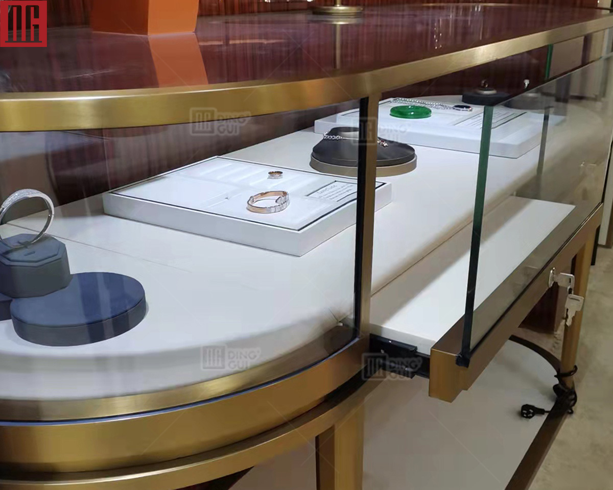 DG showcase manufacturer jewelry display cabinet direct sales new fashion style 11