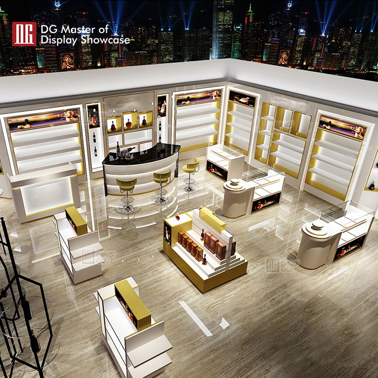 Custom Duty-free Shop company factory Manufacturer | DG Display Showcase 6