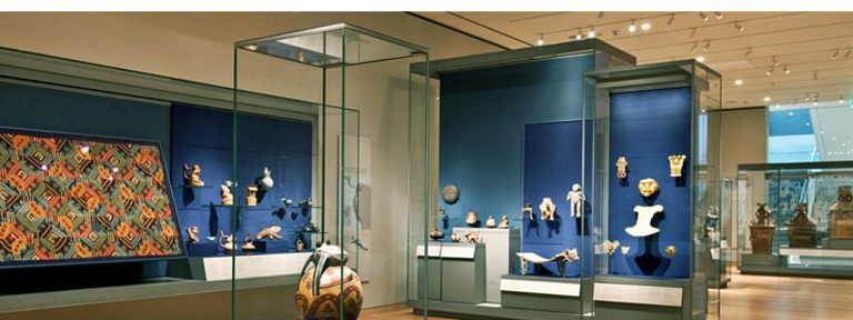 DG Showcase high end quality constant museum display cabinet free standing modern design 4