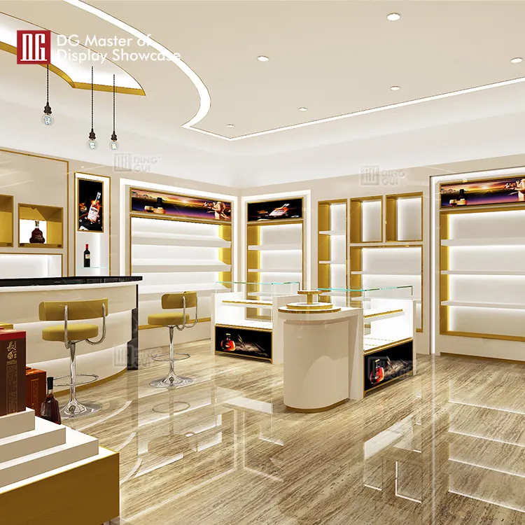 Custom Duty-free Shop company factory Manufacturer | DG Display Showcase 3